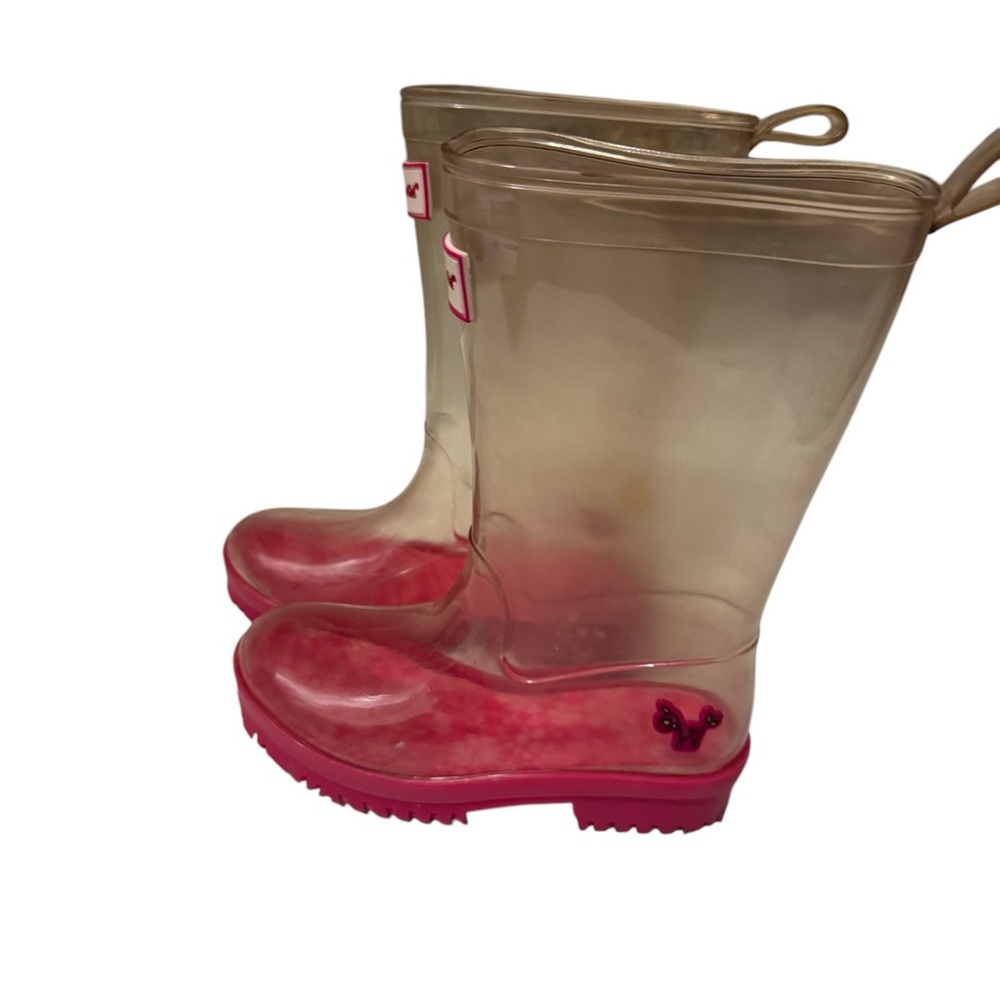 American Girl clear boots